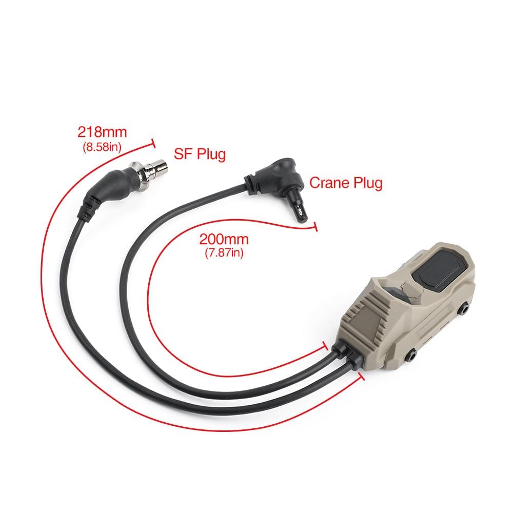 Amazon.co.jp: QIRUIMY AXON タイプ (SF + Crane用プラグ) リモート